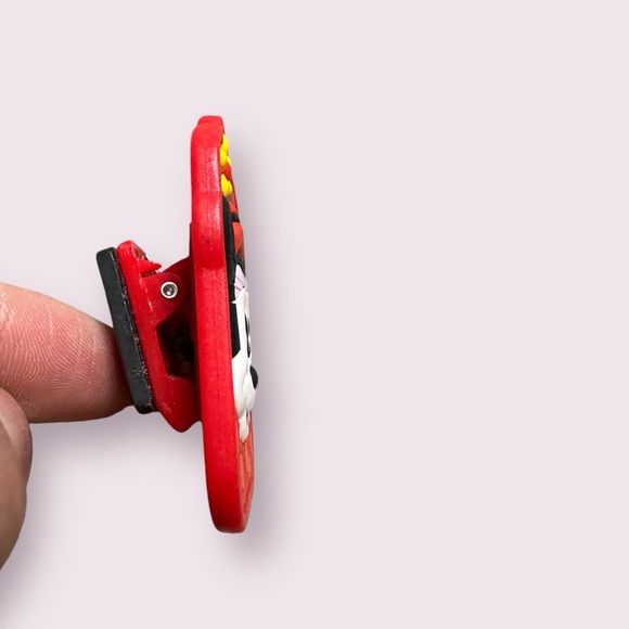 Set Of Two Refrigerator Magnets Peanuts 1965 Woodstock And Minnie Mouse - Picture 6 of 9